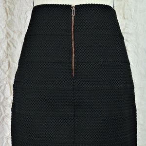 Pencil Skirt Body Glove Rubber Hug Stretch